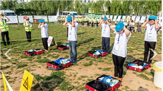 河南鹤壁：举行突发急性传染病防控应急演练